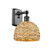 Ballston One Light Wall Sconce in Oil Rubbed Bronze (405|516-1W-OB-RBD-8-NAT)
