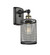 Downtown Urban LED Wall Sconce in Black Antique Brass (405|516-1W-BAB-M18-BK)