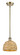 Ballston One Light Mini Pendant in Antique Brass (405|516-1S-AB-RBD-8-NAT)
