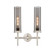 Downtown Urban LED Bath Vanity in Satin Nickel (405|471-2W-SN-G471-12SM)