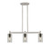 Downtown Urban LED Island Pendant in Satin Nickel (405|434-3I-SN-G434-7SM)