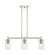 Downtown Urban LED Island Pendant in Polished Nickel (405|434-3I-PN-G434-7DE)