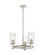 Downtown Urban LED Pendant in Polished Nickel (405|434-3CR-PN-G434-7SDY)