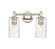 Downtown Urban Two Light Bath Vanity in Polished Nickel (405|434-2W-PN-G434-7SDY)