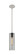 Downtown Urban One Light Pendant in Satin Nickel (405|434-1S-SN-G434-12SM)