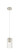 Downtown Urban One Light Pendant in Polished Nickel (405|434-1P-PN-G434-7DE)