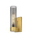 Downtown Urban One Light Wall Sconce in Brushed Brass (405|429-1W-BB-G429-11SM)