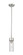 Downtown Urban One Light Pendant in Satin Nickel (405|429-1S-SN-G429-8CL)