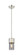 Downtown Urban One Light Pendant in Satin Nickel (405|428-1S-SN-G428-7SM)
