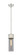 Downtown Urban One Light Pendant in Satin Nickel (405|428-1S-SN-G428-12SM)