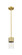 Downtown Urban One Light Pendant in Brushed Brass (405|428-1S-BB-G428-7SDY)