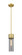 Downtown Urban One Light Pendant in Brushed Brass (405|428-1S-BB-G428-12SM)