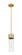 Downtown Urban One Light Pendant in Brushed Brass (405|428-1S-BB-G428-12SDY)