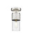 Downtown Urban One Light Semi-Flush Mount in Satin Nickel (405|428-1F-SN-G428-7CL)