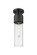 Downtown Urban One Light Semi-Flush Mount in Matte Black (405|428-1F-BK-G428-12CL)