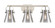 Downtown Urban Three Light Bath Vanity in Satin Nickel (405|423-3W-SN-G411-6SM)
