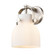 Downtown Urban One Light Wall Sconce in Satin Nickel (405|423-1W-SN-G412-6WH)