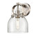 Downtown Urban One Light Wall Sconce in Satin Nickel (405|423-1W-SN-G412-6SDY)
