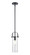 Downtown Urban One Light Pendant in Matte Black (405|423-1S-BK-G423-12SDY)