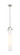 Downtown Urban LED Pendant in Satin Nickel (405|413-1SS-SN-G413-1S-4CL)