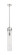 Downtown Urban One Light Pendant in Polished Nickel (405|413-1SS-PN-G413-1S-4CL)