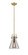 Downtown Urban One Light Mini Pendant in Brushed Brass (405|411-1SS-BB-G411-8SM)