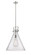 Downtown Urban One Light Pendant in Polished Nickel (405|411-1SL-PN-G411-18SDY)