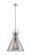 Downtown Urban One Light Pendant in Polished Nickel (405|411-1SL-PN-G411-16SM)