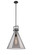 Downtown Urban One Light Pendant in Matte Black (405|411-1SL-BK-G411-18SM)