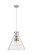 Downtown Urban Three Light Pendant in Satin Nickel (405|410-3PL-SN-G411-16CL)