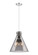 Downtown Urban Three Light Pendant in Polished Nickel (405|410-3PL-PN-G411-16SM)