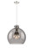 Downtown Urban Three Light Pendant in Polished Nickel (405|410-3PL-PN-G410-18SM)