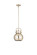 Downtown Urban One Light Mini Pendant in Satin Nickel (405|410-1SS-SN-M410-8SN)