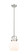 Downtown Urban One Light Mini Pendant in Satin Nickel (405|410-1SS-SN-G410-8WH)