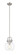 Downtown Urban One Light Mini Pendant in Satin Nickel (405|410-1SS-SN-G410-8CL)
