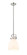 Downtown Urban One Light Mini Pendant in Polished Nickel (405|410-1SS-PN-G412-8WH)