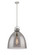 Downtown Urban One Light Pendant in Satin Nickel (405|410-1SL-SN-G412-18SM)
