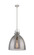 Downtown Urban One Light Pendant in Satin Nickel (405|410-1SL-SN-G412-16SM) Downtown Urban One Light Pendant in Satin Nickel (405|410-1SL-SN-G412-16SM)