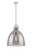 Downtown Urban One Light Pendant in Polished Nickel (405|410-1SL-PN-G412-18SM)