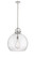 Downtown Urban One Light Pendant in Polished Nickel (405|410-1SL-PN-G410-18CL) Downtown Urban One Light Pendant in Polished Nickel (405|410-1SL-PN-G410-18CL)