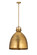 Downtown Urban One Light Pendant in Brushed Brass (405|410-1SL-BB-M412-18BB) Downtown Urban One Light Pendant in Brushed Brass (405|410-1SL-BB-M412-18BB)