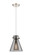 Downtown Urban One Light Pendant in Polished Nickel (405|410-1PS-PN-G411-8SM)