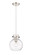 Downtown Urban One Light Mini Pendant in Polished Nickel (405|410-1PS-PN-G410-8CL)