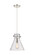 Downtown Urban One Light Pendant in Polished Nickel (405|410-1PM-PN-G411-10SDY)