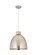 Downtown Urban One Light Pendant in Satin Nickel (405|410-1PL-SN-M412-16SN)