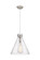 Downtown Urban One Light Pendant in Satin Nickel (405|410-1PL-SN-G411-16SDY)