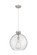 Newton One Light Pendant in Brushed Satin Nickel (405|410-1PL-SN-G410-16SDY)