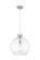 Downtown Urban One Light Pendant in Satin Nickel (405|410-1PL-SN-G410-16CL)