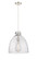 Downtown Urban One Light Pendant in Polished Nickel (405|410-1PL-PN-G412-16SDY)