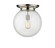 Essex One Light Flush Mount in Polished Nickel (405|221-1F-PN-G204-14)